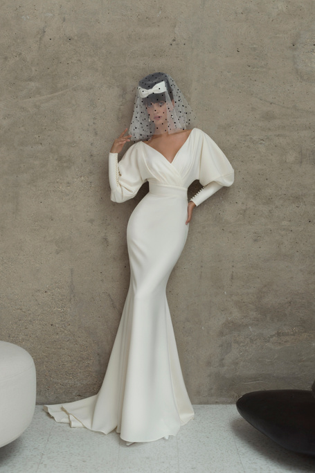 Купить свадебное платье «Элвиа» Мэрри Марк из коллекции 2022 года в Москве