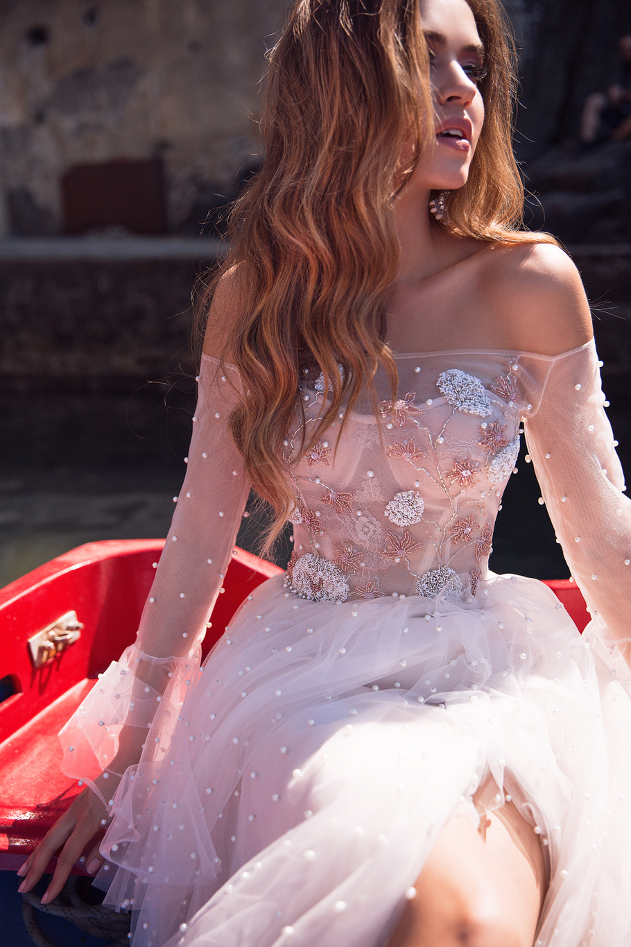 Купить свадебное платье «Кензи» Анже Этуаль из коллекции 2019 года в интернет-магазине «Мэри Трюфель»
