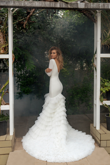 Купить свадебное платье «Бонита» Жасмин из коллекции Кисс оф Меджик 2022 года в салоне «Мэри Трюфель»