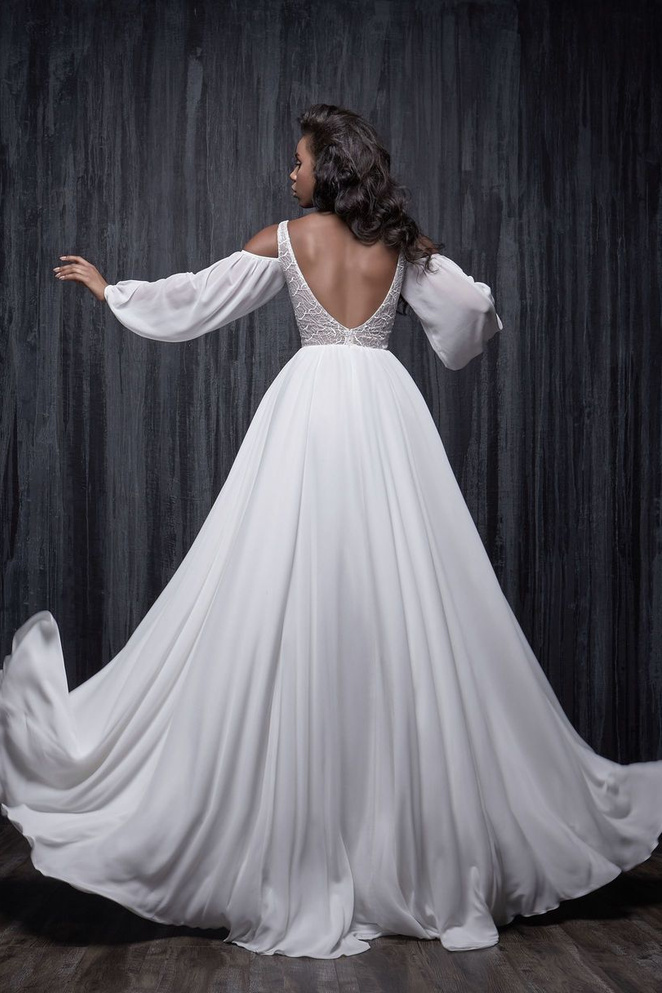 Купить свадебное платье «Морган» Жасмин из коллекции 2019 года в Санкт-Петербурге