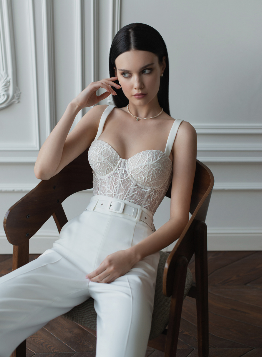 Купить свадебное платье «Блэйт» Татьяна Каплун из коллекции 2022 года в салоне «Мэри Трюфель»