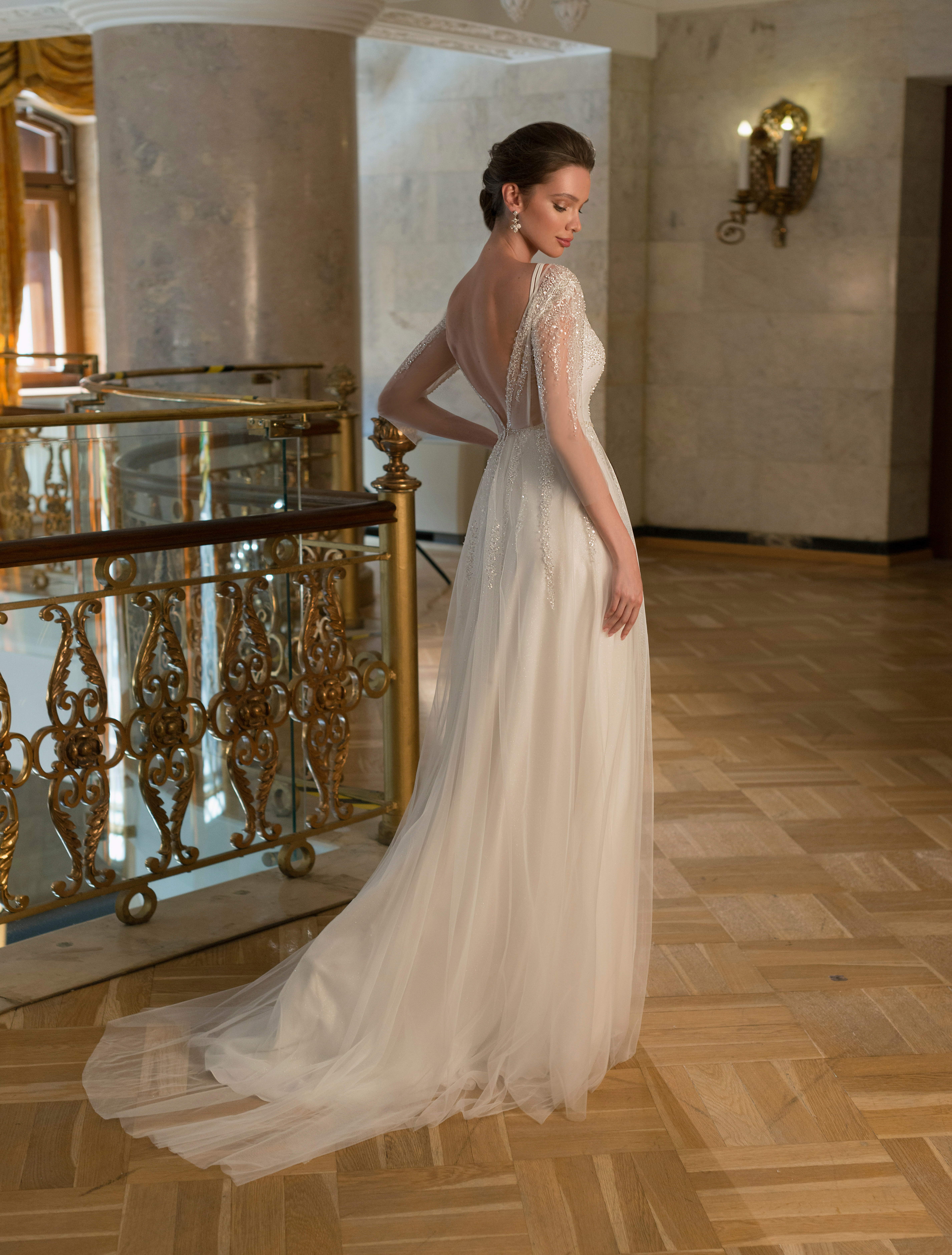 Купить свадебное платье «Эстер» Мэрри Марк из коллекции 2022 года в Мэри Трюфель
