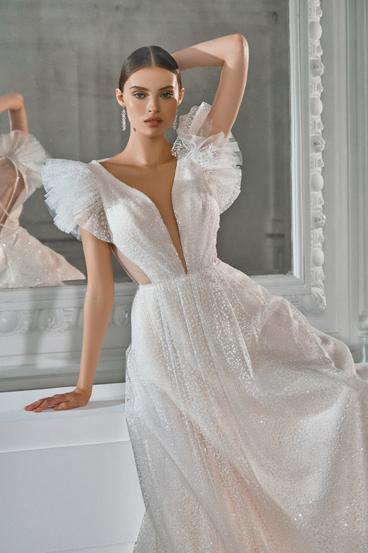 Свадебное платье «Асфира» Мэрри Марк  — купить в Ярославлье платье Асфира из коллекции «Гэлакси» 2021