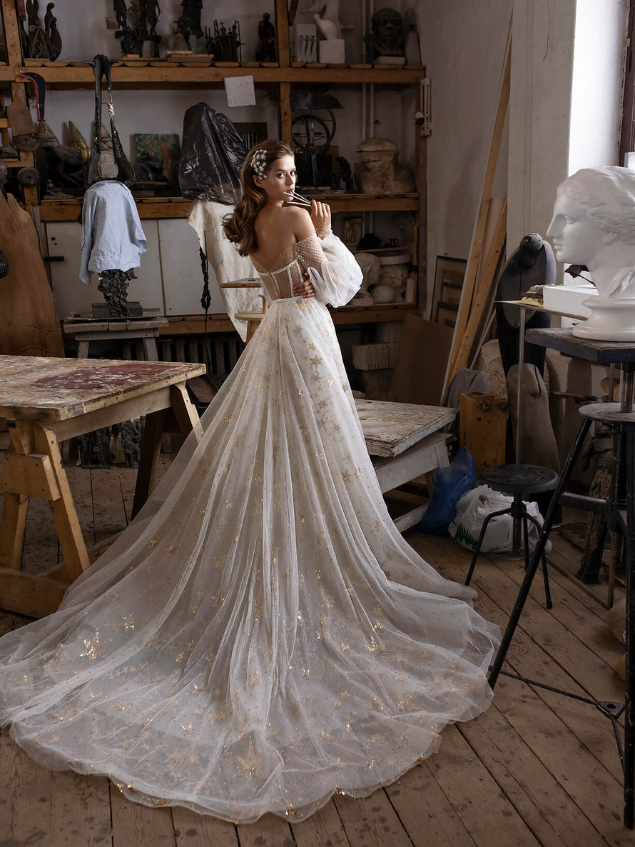 Купить свадебное платье «Малет» Рара Авис из коллекции Шайн Брайт 2020 года в интернет-магазине