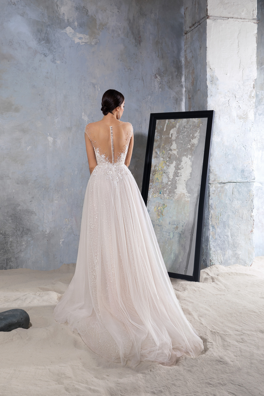 Купить свадебное платье «Ники» Секрет Споса из коллекции Блеск 2022 года в салоне «Мэри Трюфель»