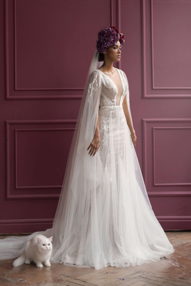 Купить свадебное платье «Матис» Бламмо Биамо из коллекции Нимфа 2020 года в Волгограде
