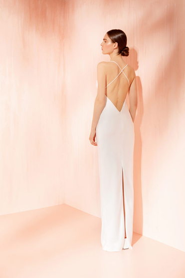 Купить свадебное платье «Саша» Юнона из коллекции 2020 года в салоне «Мэри Трюфель»