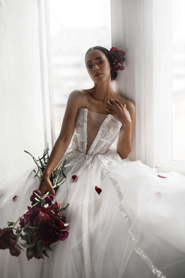Купить свадебное платье «Август» Бламмо Биамо из коллекции Нимфа 2020 года в Нижнем Новгороде