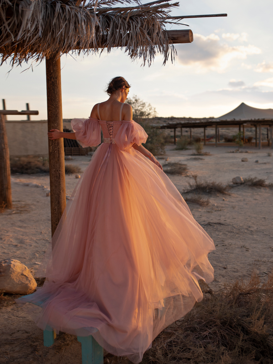 Купить свадебное платье «Виветта» Татьяны Каплун из коллекции «Десерт Пешн 2020» в салоне свадебных платьев