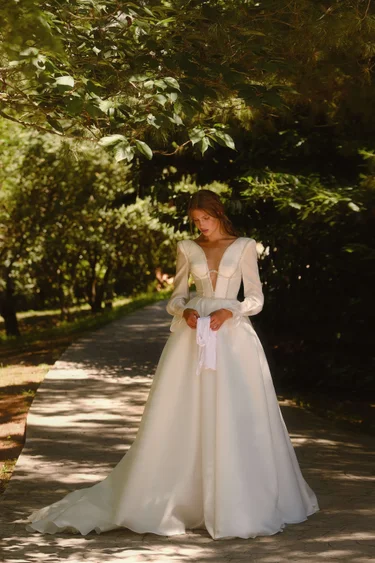 Купить свадебное платье «Берлин» Анже Этуаль из коллекции Влюбиться 2022 года в салоне «Мэри Трюфель» Берлин