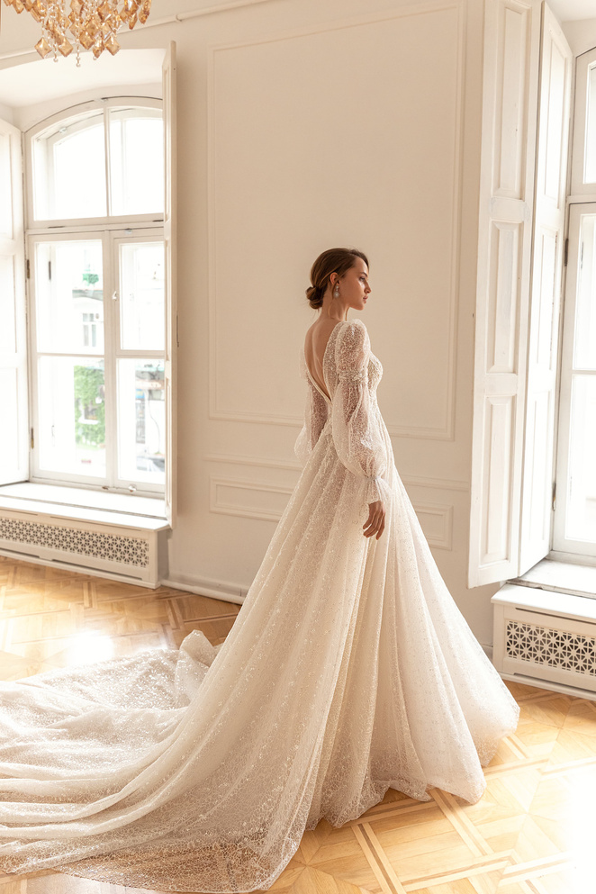 Купить свадебное платье «Блисс» Евы Лендел из коллекции 2022 в «Мэри Трюфель»