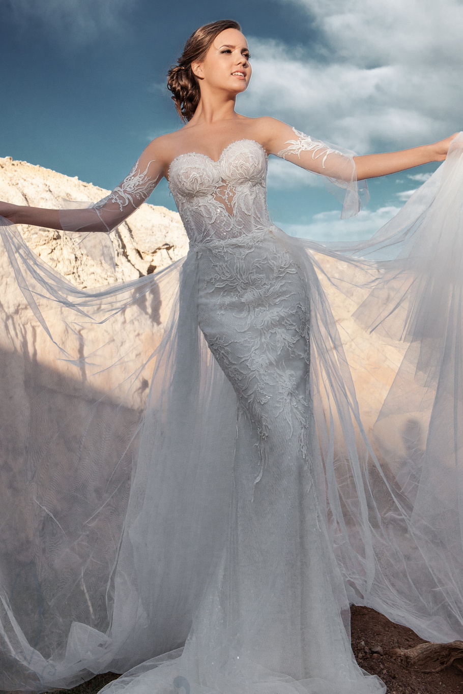 Свадебное платье «Брианна» Стрекоза — купить в Краснодаре платье Брианна из Strekkoza 2019