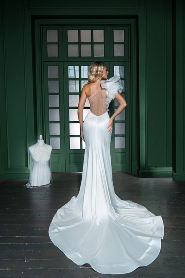 Купить свадебное платье «Нелли» Анже Этуаль из коллекции Старлайт 2023 года в салоне «Мэри Трюфель»
