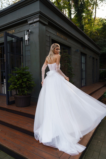 Купить свадебное платье «Катри» Сонеста из коллекции 2022 года в салоне «Мэри Трюфель»