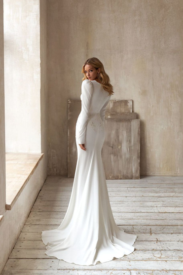 Купить свадебное платье «Селест» Евы Лендел из коллекции 2021 в Екатеринбурге 