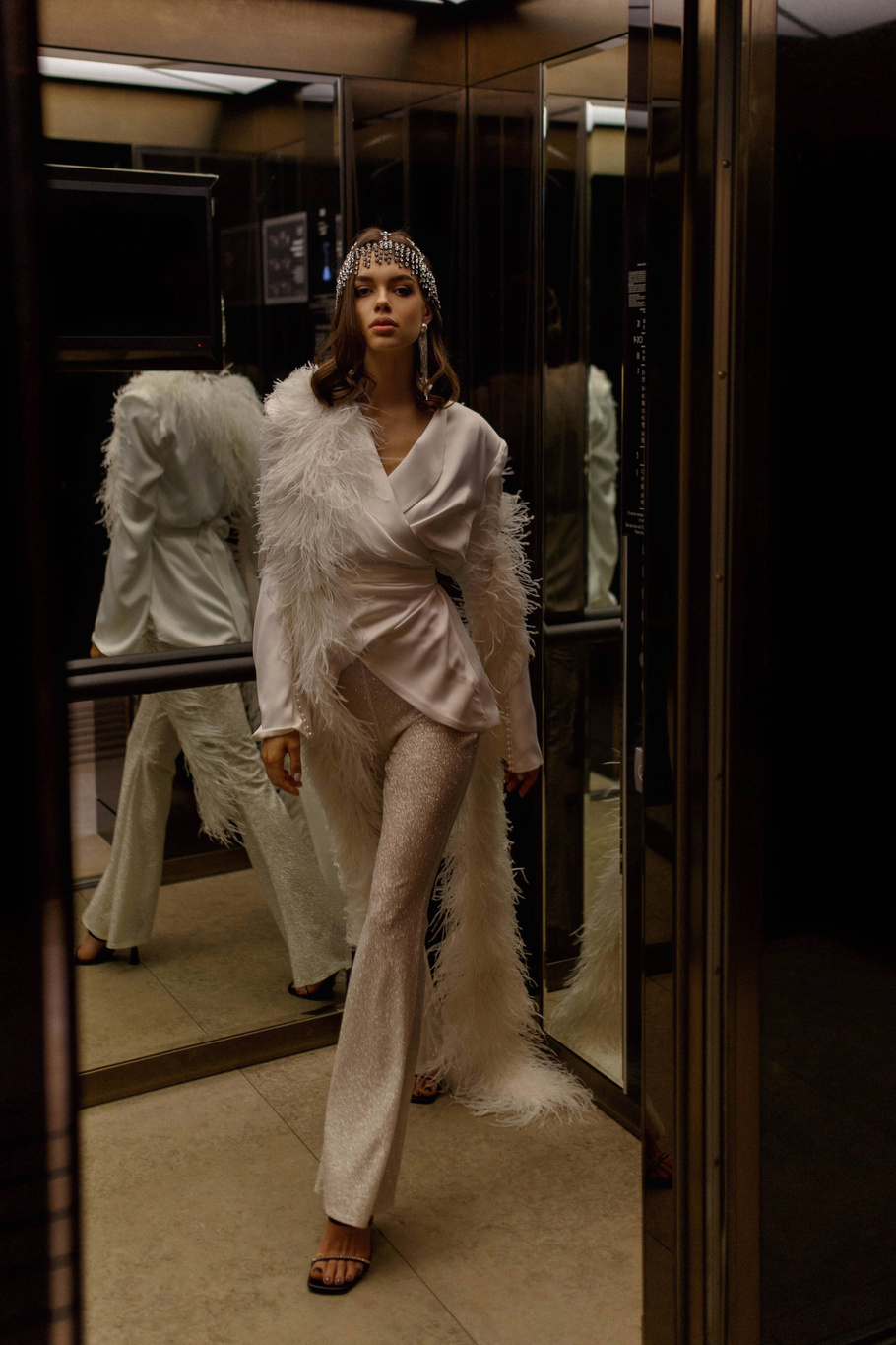 Купить свадебное платье «Гелика» Рара Авис из коллекции Трилогия Любви 2022 года в салоне «Мэри Трюфель»