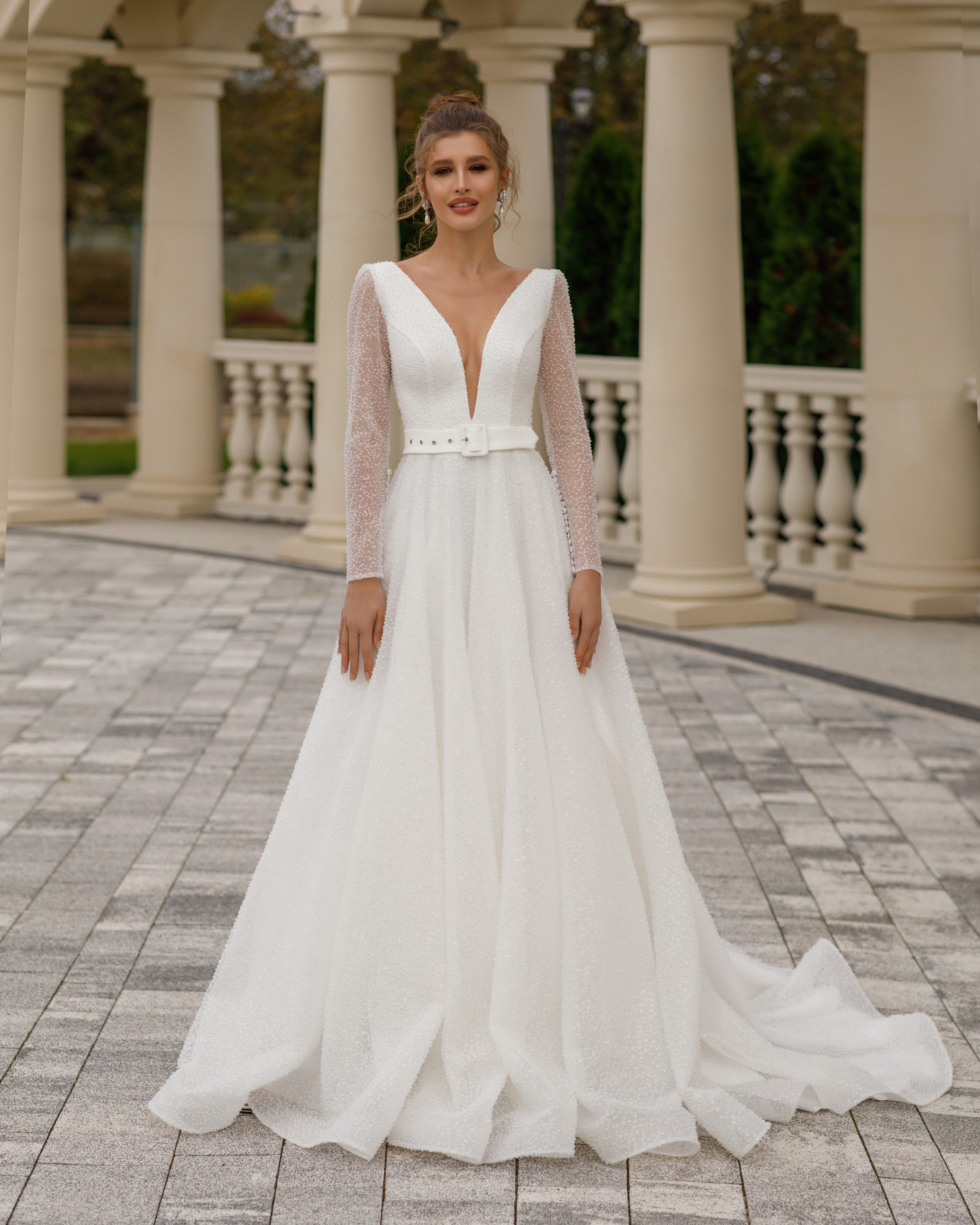 Купить свадебное платье «Тория» Стрекоза из коллекции Версаль 2022 года в салоне «Мэри Трюфель»