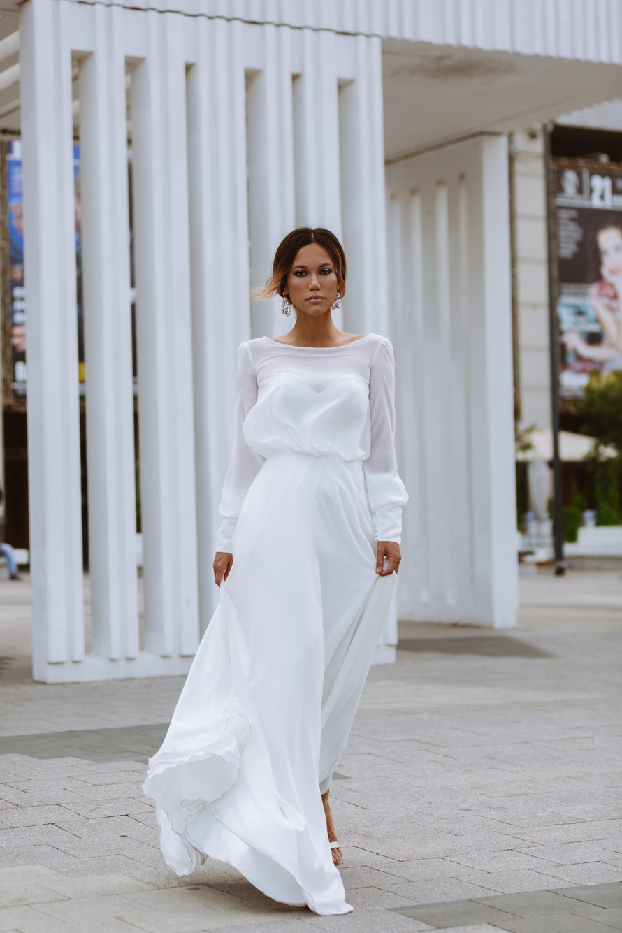 Свадебное платье «Илга» Марта — купить в Краснодаре платье Илга из коллекции 2019 года