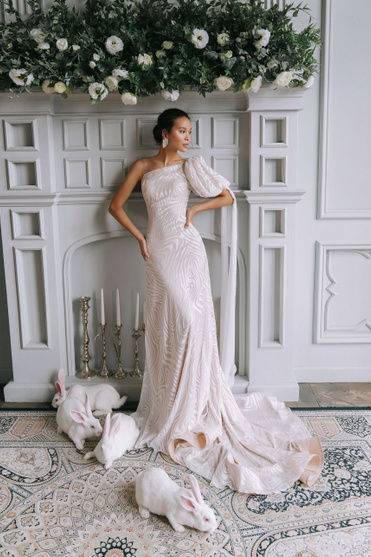 Купить свадебное платье «Физалия» Рара Авис из коллекции Искра 2021 года в интернет-магазине