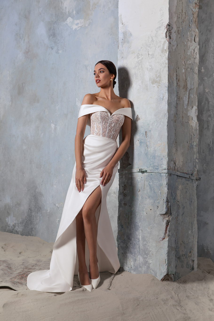 Купить свадебное платье «Рудана» Секрет Споса из коллекции Блеск 2022 года в салоне «Мэри Трюфель»