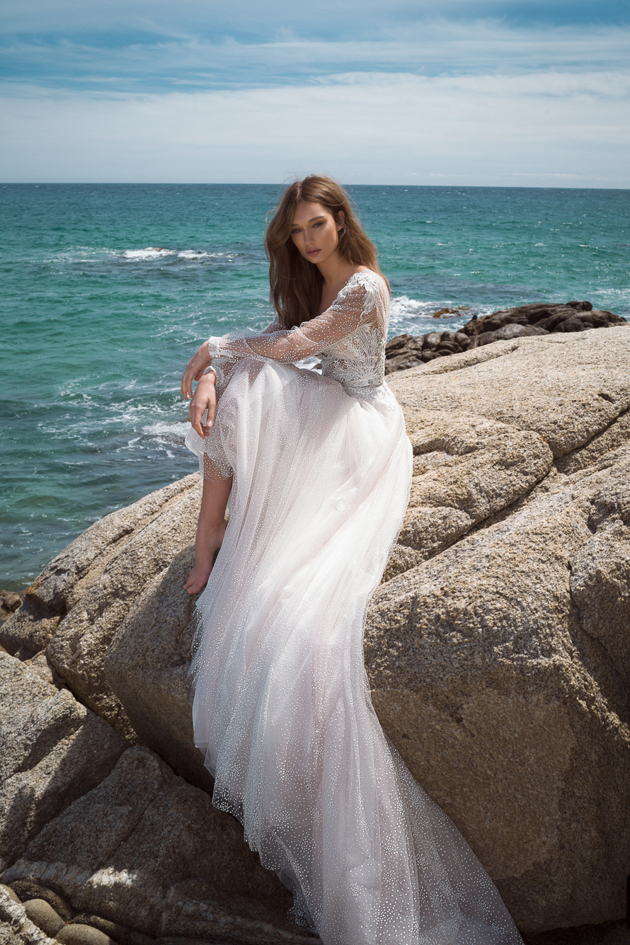 Купить свадебное платье «Жасмин» Кристал Дизайн из коллекции 2019 в Краснодаре недорого