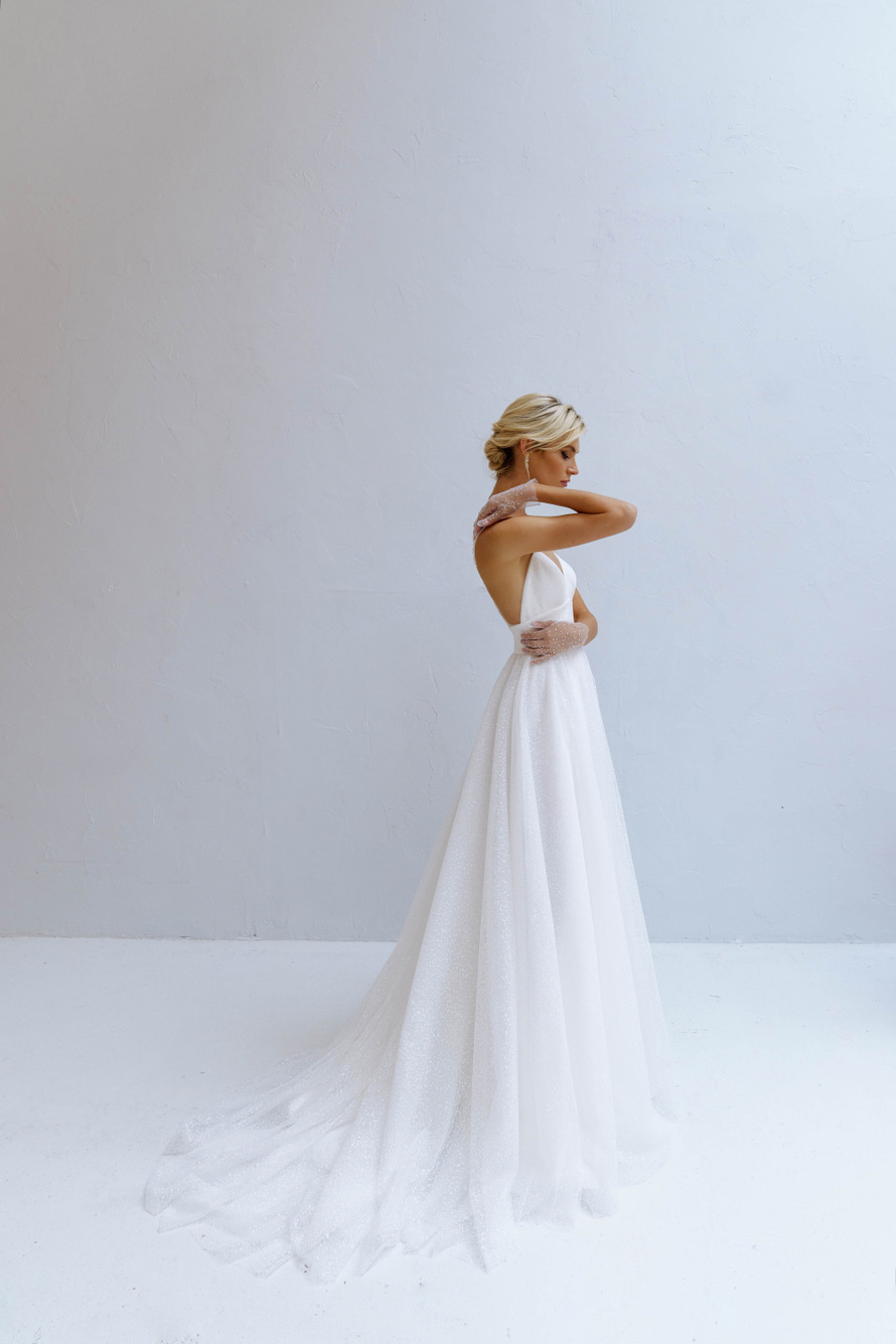 Купить свадебное платье «Нима» Наталья Романова из коллекции Блаш Бриз 2022 года в салоне «Мэри Трюфель»