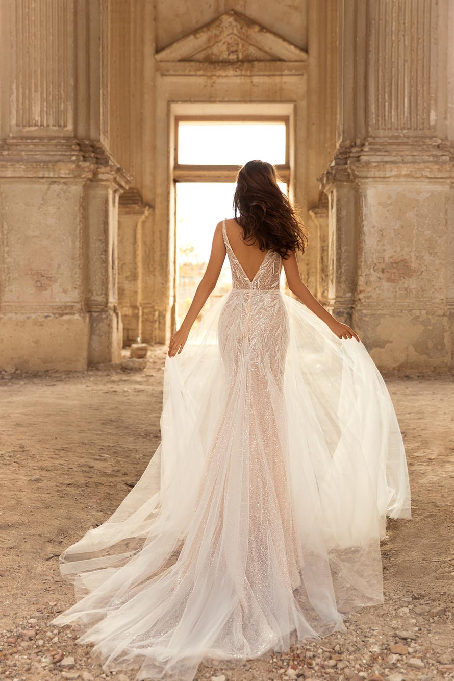 Купить свадебное платье «Ребека» Евы Лендел из коллекции 2022 в Краснодаре 