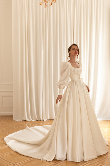Купить свадебное платье «Мэри» Евы Лендел из коллекции 2022 в «Мэри Трюфель»