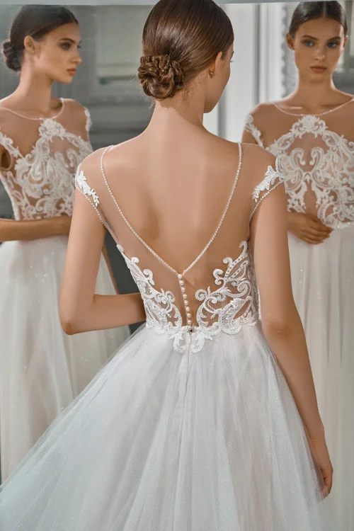 Свадебное платье «Амабелла» Мэрри Марк  — купить в Краснодаре платье Амабелла из коллекции «Гэлакси» 2021 Амабелла