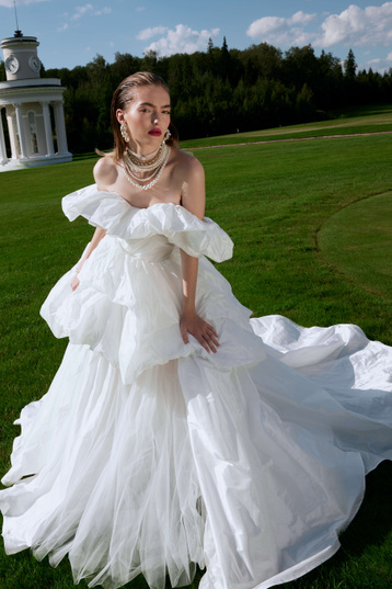 Купить свадебное платье «Фенни» Анже Этуаль из коллекции Розе Де Вентс 2024 года в салоне «Мэри Трюфель»