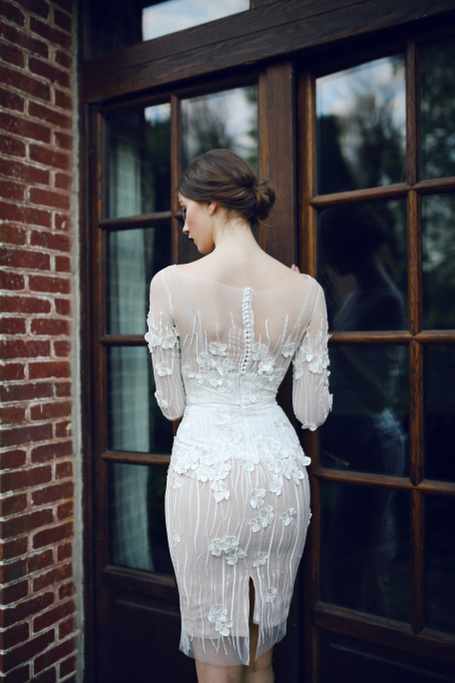 Купить свадебное платье «Сильви» Анже Этуаль из коллекции Ае Риалити 2018 года в салоне свадебных платьев