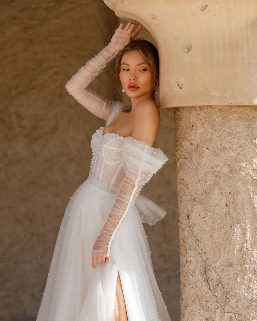 Купить свадебное платье «Принцесс» Стрекоза из коллекции Версаль 2022 года в салоне «Мэри Трюфель»