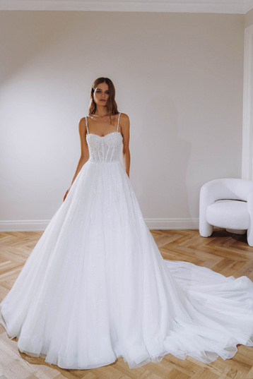 Купить свадебное платье «Райли» Патрисия Кутюр из коллекции 2023 года в салоне «Мэри Трюфель»