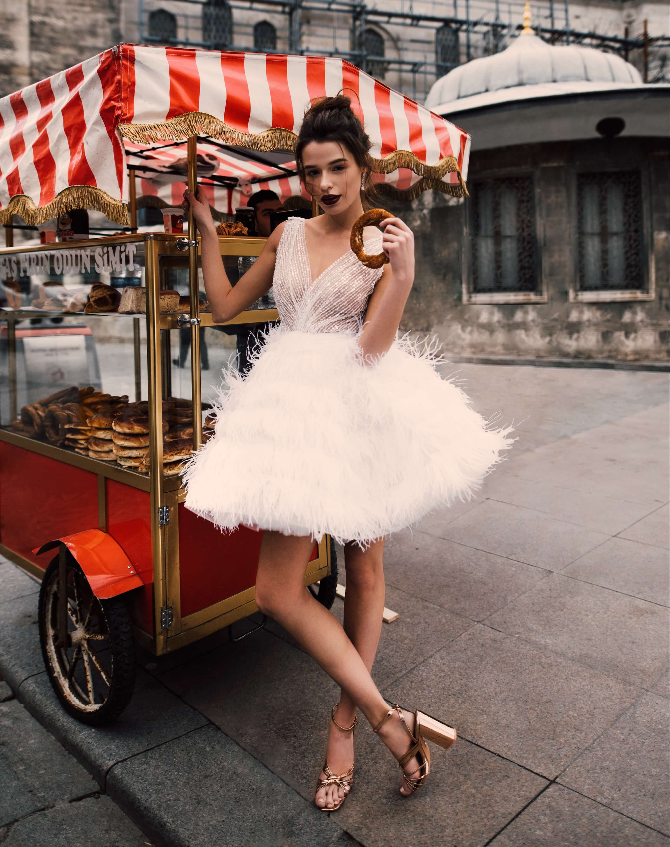 Купить свадебное платье «Алисия» Бламмо Биамо из коллекции 2018 года в Казани