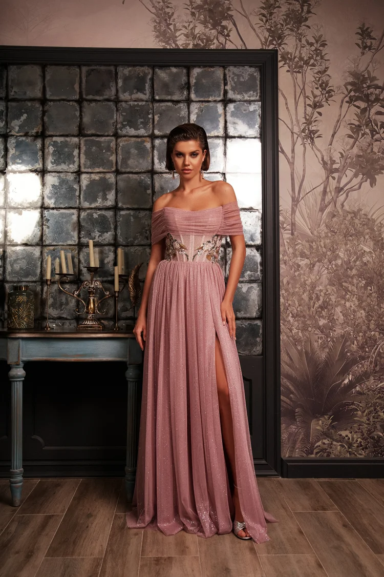 Купить вечернее платье «Фланта» Мэрри Марк из коллекции Мерцание 2024 года в салоне «Мэри Трюфель» Фланта