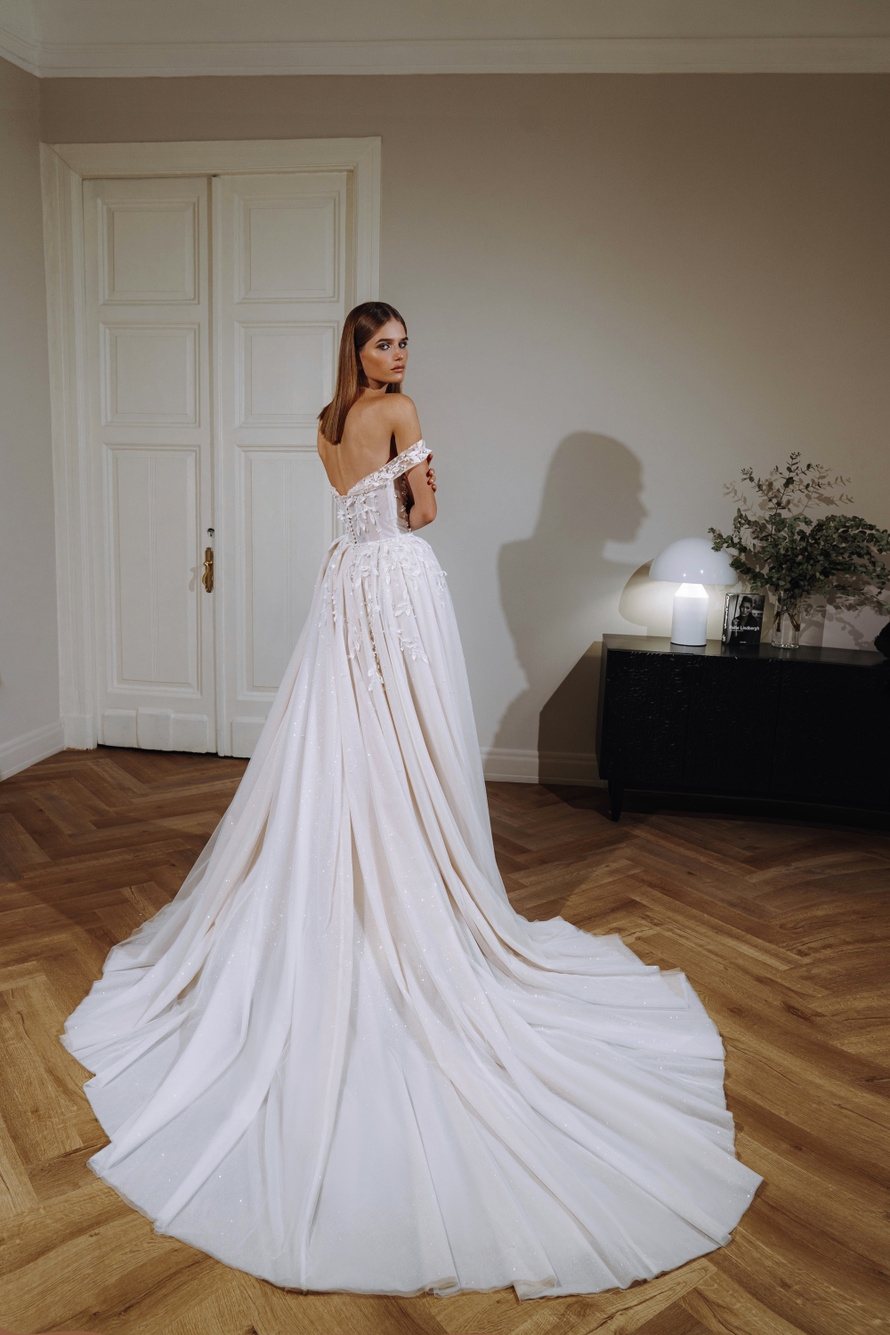 Купить свадебное платье «Кристабель» Патрисия Кутюр из коллекции 2023 года в салоне «Мэри Трюфель»