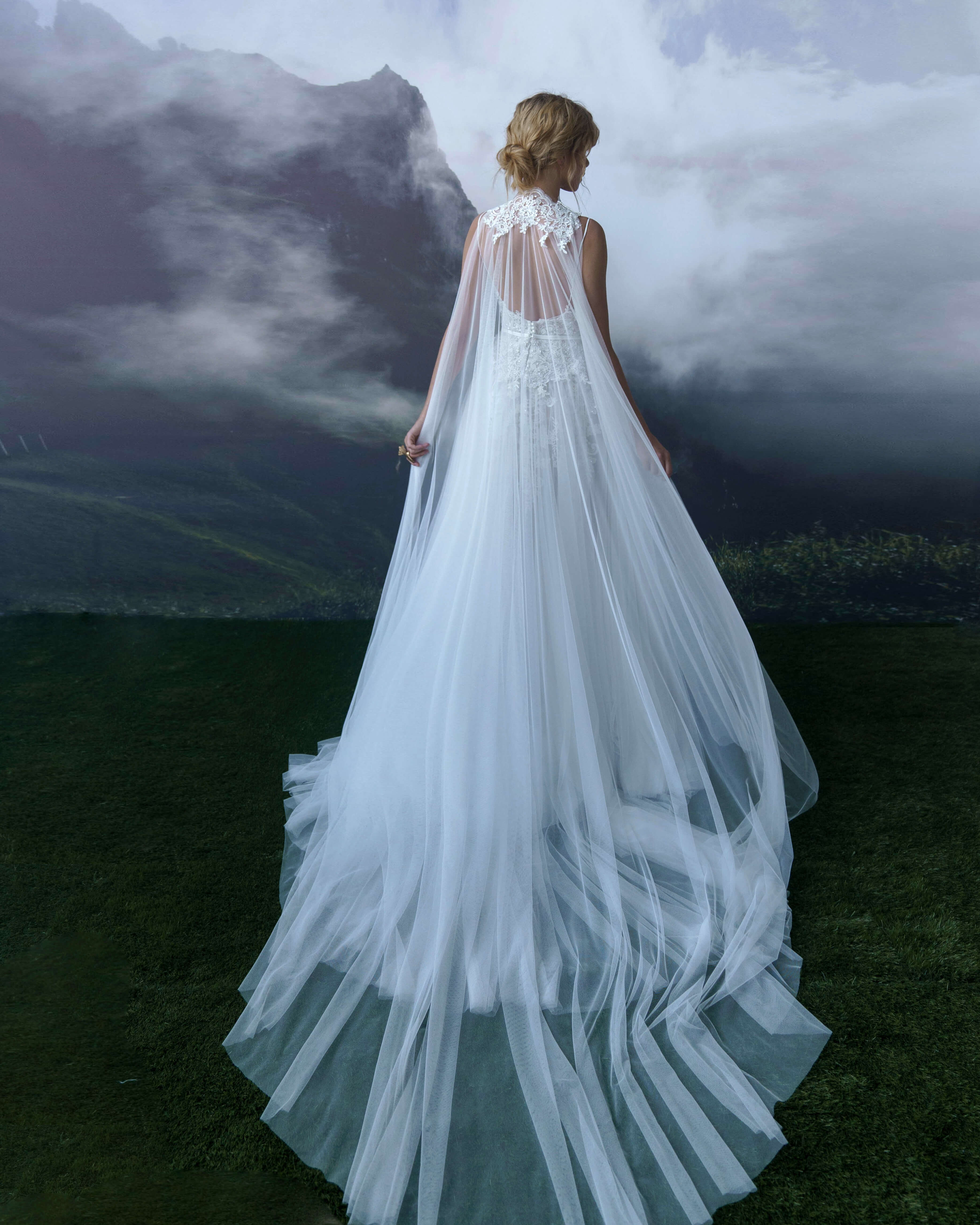 Купить свадебное платье «Моник» Бламмо Биамо из коллекции Сказка 2022 года в салоне «Мэри Трюфель»