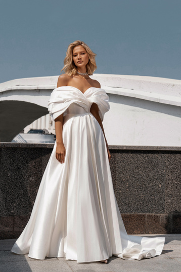 Купить свадебное платье «Вирджини» Сонеста из коллекции 2024 года в салоне «Мэри Трюфель»