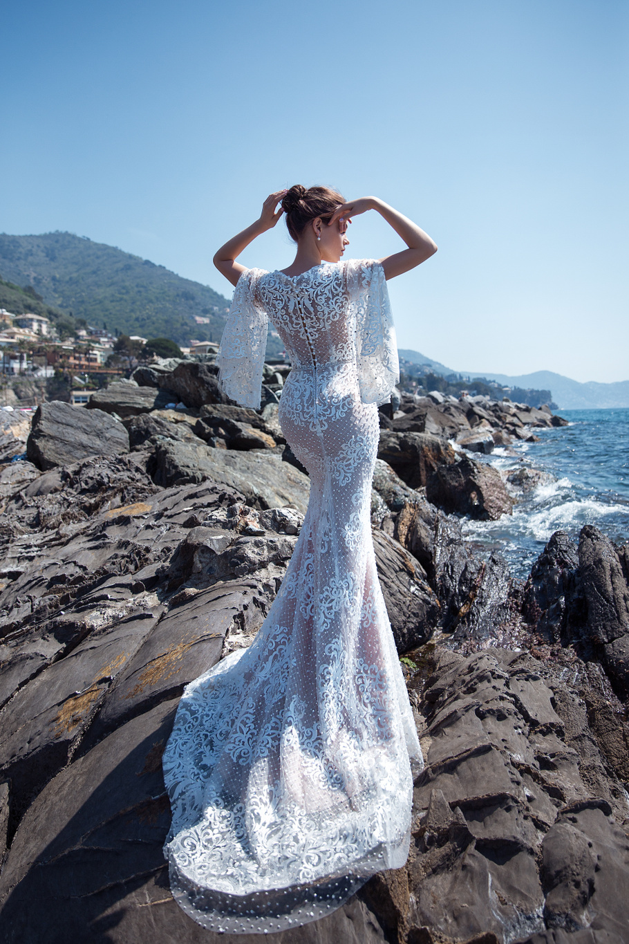 Купить свадебное платье «Олимпия» Анже Этуаль из коллекции 2019 года в интернет-магазине