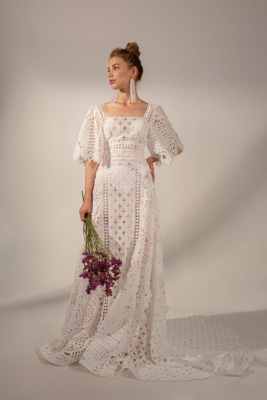 Купить свадебное платье «Римма» Рара Авис из коллекции Искра 2021 года в интернет-магазине