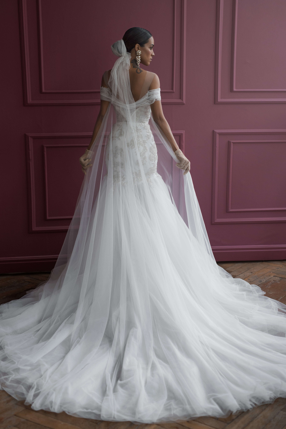 Купить свадебное платье «Ренет» Бламмо Биамо из коллекции Нимфа 2020 года в Санкт-Петербурге