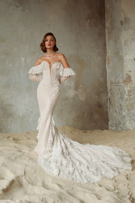 Купить вечернее платье «Каллисто» Рара Авис из коллекции Мермейд 2022 года в салоне «Мэри Трюфель»
