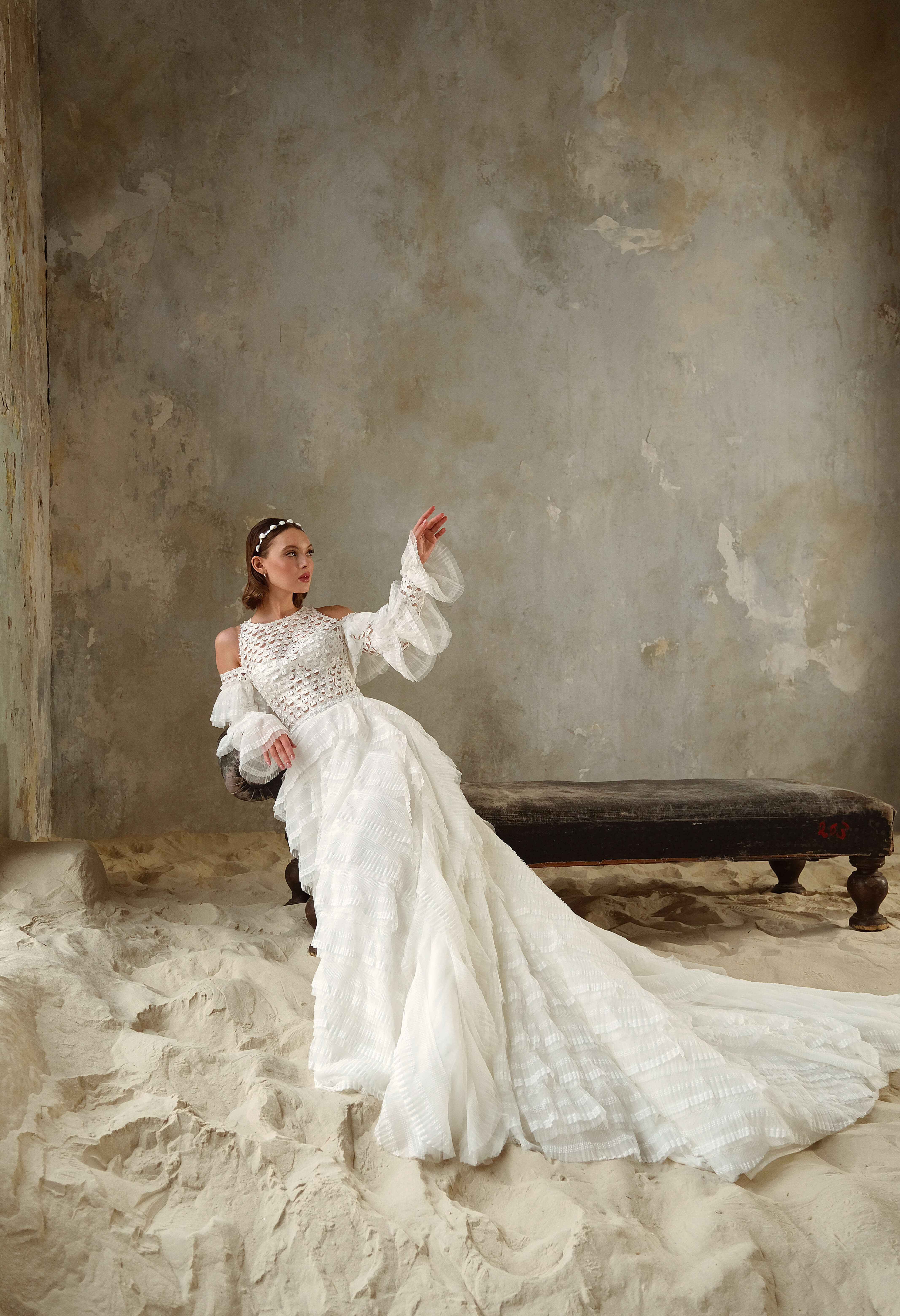 Купить свадебное платье «Амато» Рара Авис из коллекции Мермейд 2022 года в салоне «Мэри Трюфель»