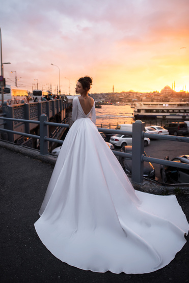 Купить свадебное платье «Тилда» Бламмо Биамо из коллекции 2018 года в Санкт-Петербурге