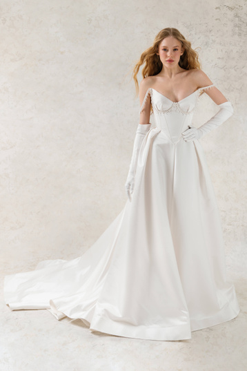 Купить свадебное платье «Мурекс» Рара Авис из коллекции Аммонит 2024 года в салоне «Мэри Трюфель»