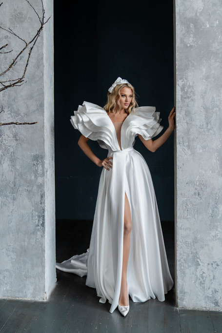 Купить свадебное платье «Энигма» Анже Этуаль из коллекции Старлайт 2023 года в салоне «Мэри Трюфель»