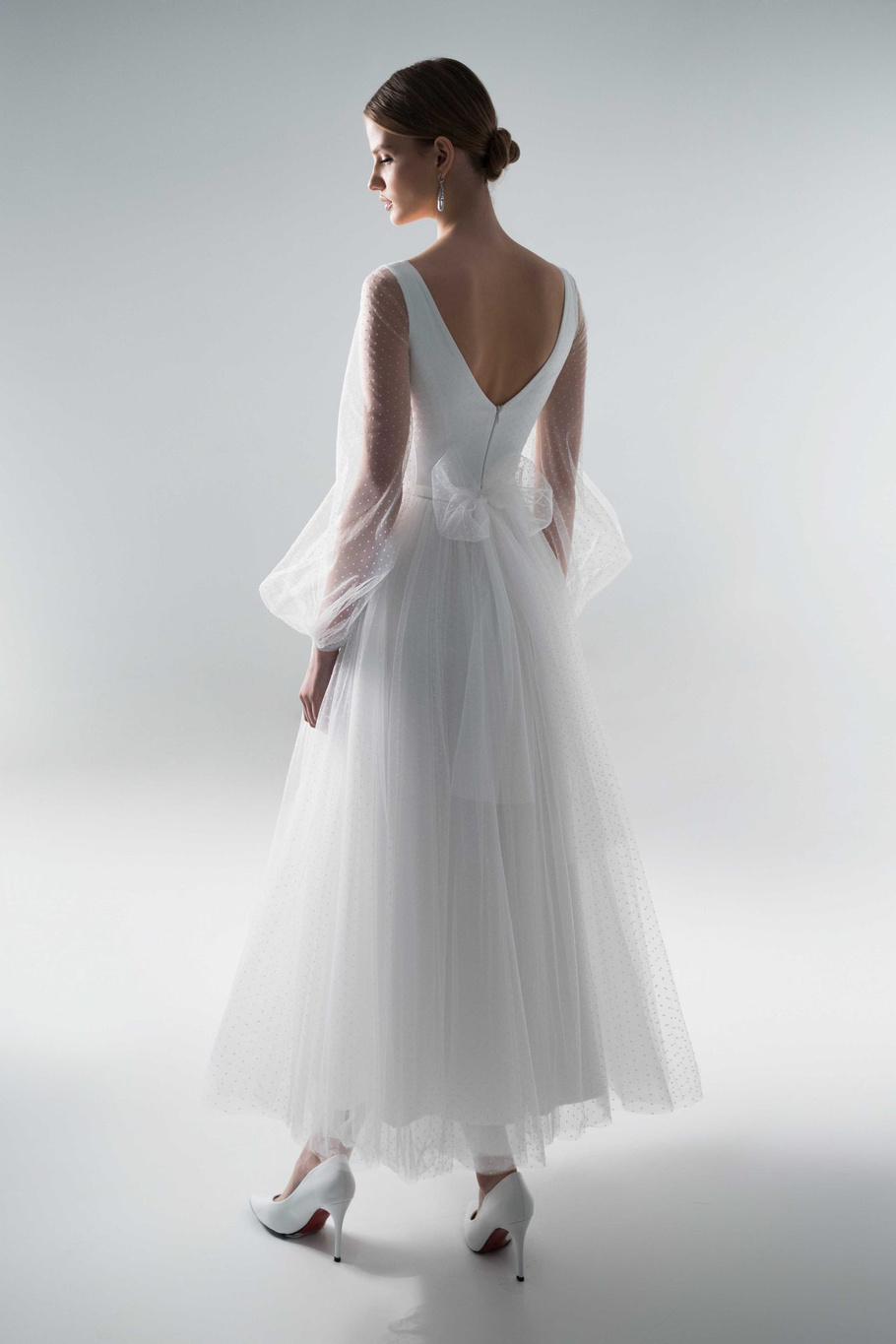 Свадебное платье «Фалена» Strekkoza — купить в Краснодаре платье Фалена из Nuvole Nella Sabbia Стреккоза 2020