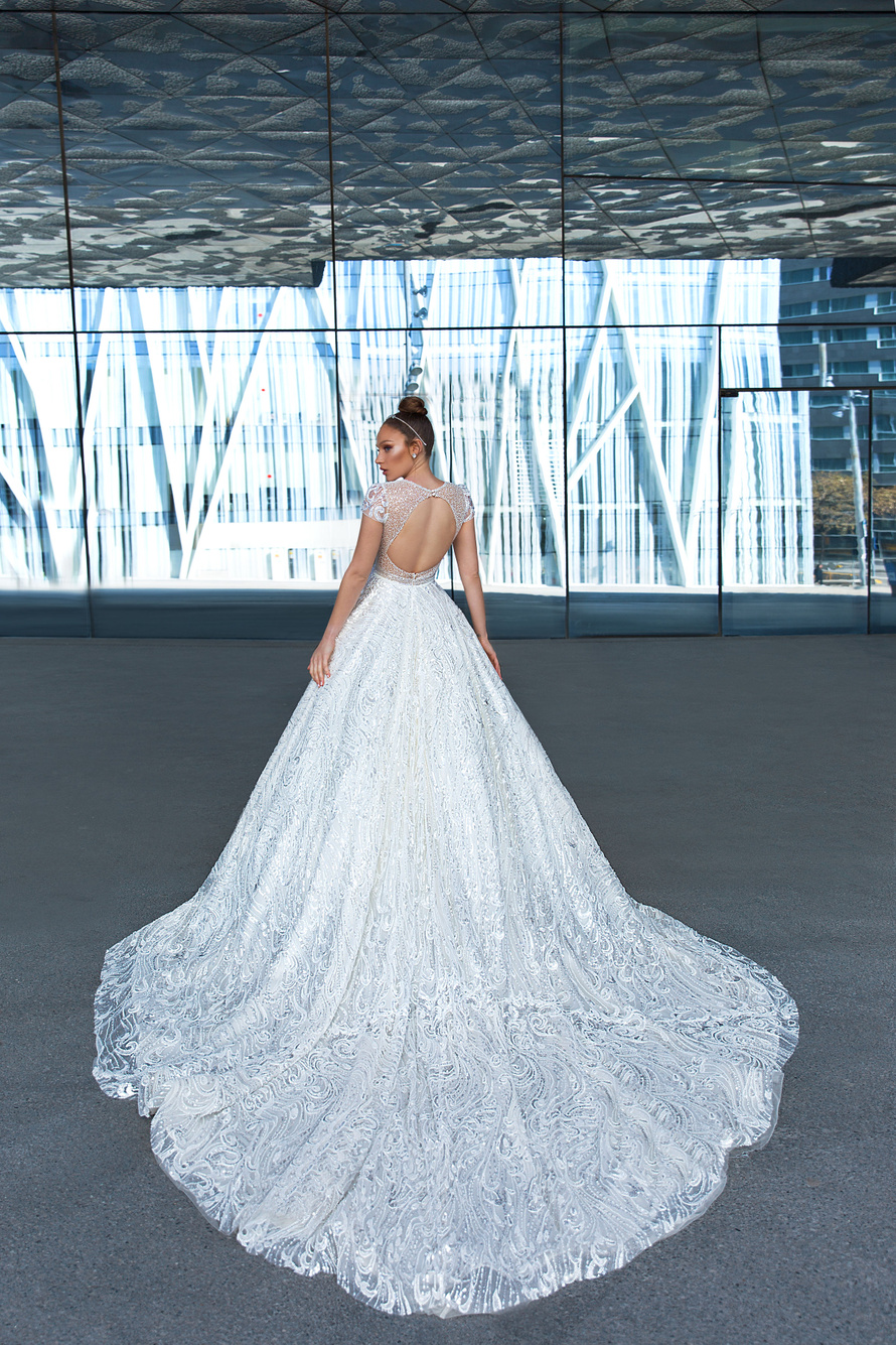 Купить свадебное платье «Эсмин» Кристал Дизайн из коллекции Дива 2020 в интернет-магазине «Мэри Трюфель»