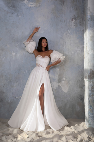 Купить свадебное платье «Ситлин» Секрет Споса из коллекции Блеск 2022 года в салоне «Мэри Трюфель»