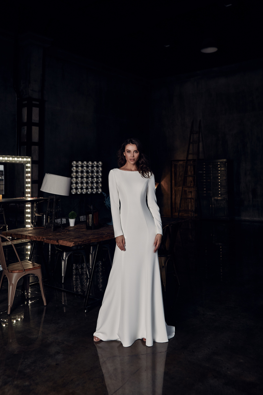 Купить свадебное платье «Долли» Натальи Романовой из коллекции 2020 в салоне «Мэри Трюфель»